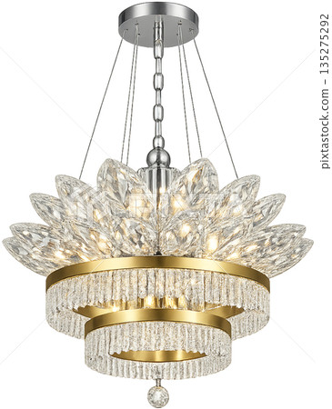 時尚的室內照明 135275292