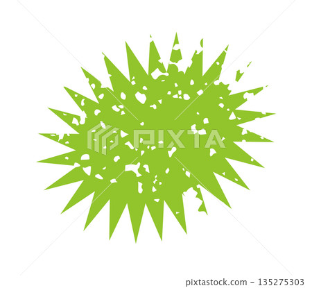 Set of green eco stickers with grunge texture in various shapes. Organic, natural labels ideal for eco products, promotions, and sustainable branding. Set of green eco stickers with grunge texture in various shapes. Organic, natural labels ideal for eco products, promotions, and sustainable branding. 135275303