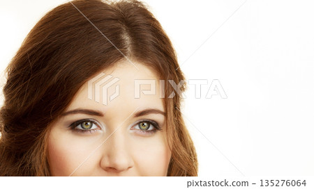 Close up of woman eyes Close up of woman eyes 135276064