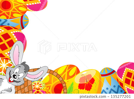 Easter Frame 135277201