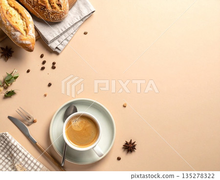 桌面俯視圖（平鋪圖） 135278322