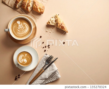 桌面俯視圖（平鋪圖） 135278324