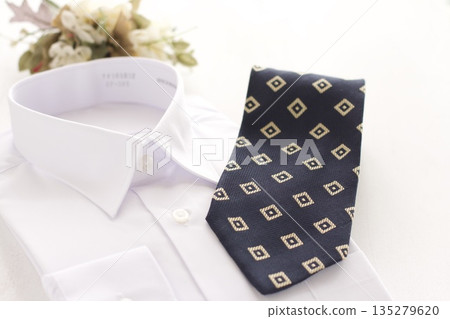 Shirt and necktie Shirt and necktie 135279620