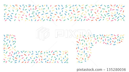 Sugar Sprinkle Border 135280036