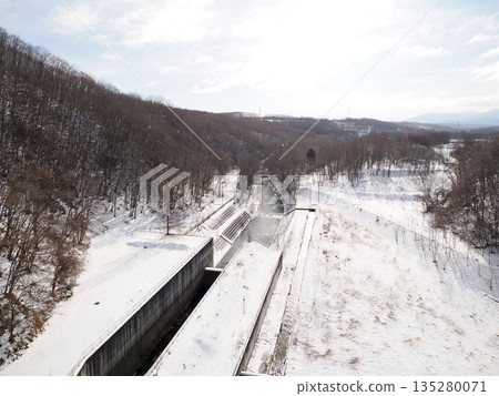Sahoro River seen from Sahoro Dam 135280071