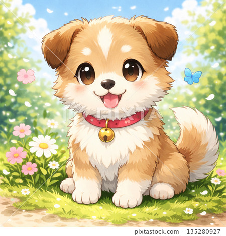 漂亮的小狗 135280927