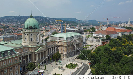 Buda Castle Hill in Budapest Buda Castle Hill in Budapest 135281168