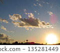 The setting sunset 135281449