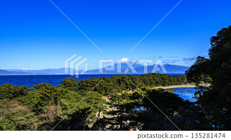 從美濱岬看到的富士山 135281474