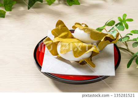 柏餅，日本兒童節的傳統甜點 135281521