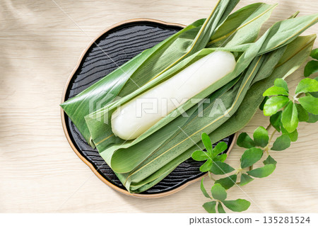 Chimaki, a traditional Japanese sweet eaten on Boys' Day Chimaki, a traditional Japanese sweet eaten on Boys' Day 135281524