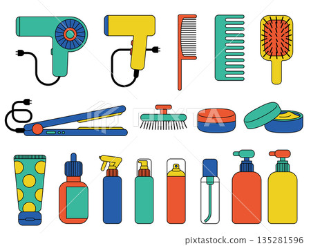 流行護髮產品 135281596