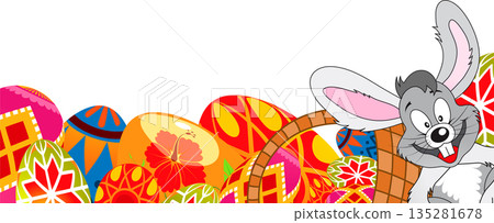 Easter Frame Easter Frame 135281678