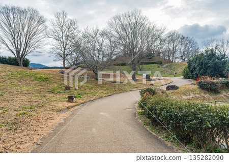 通往奈良縣飛鳥村高松塚墓的道路 135282090