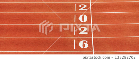 finish line red track 135282702