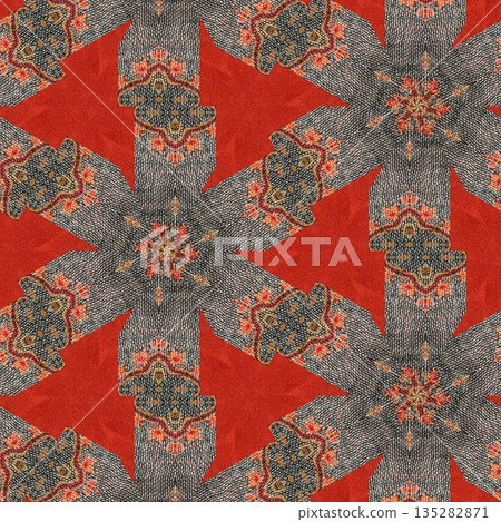 Fusion of mixed Indian, Pakistani, and Turkish embroidery and print, woven into a mesmerizing taste of cultural craftsmanship, celebrating rich heritage with elegance, warmth, and soulful design. Fusion of mixed Indian, Pakistani, and Turkish embroidery and print, woven into a mesmerizing taste of cultural craftsmanship, celebrating rich heritage with elegance, warmth, and soulful design. 135282871