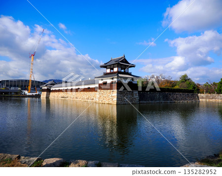 廣島城護城河與太鼓樓 135282952