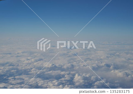 北海道上空 135283175