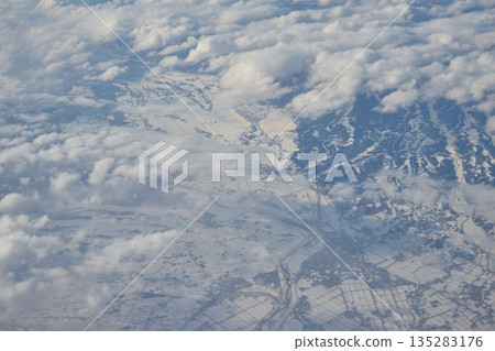 北海道上空 135283176