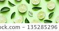 fresh lime seamless pattern background banner 135285296