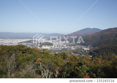 Kyoto seen from the stage of Shogunzuka Seiryuden Kyoto seen from the stage of Shogunzuka Seiryuden 135285518