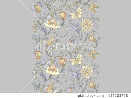 floral seamless pattern soft2 135285758