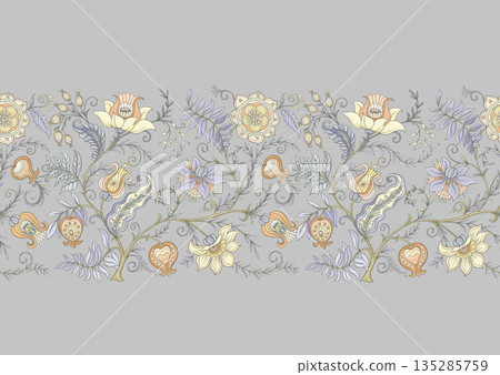 floral seamless pattern soft2 135285759