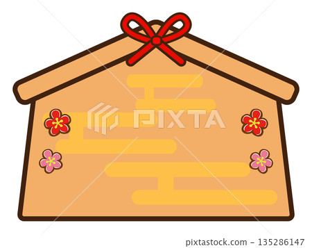 一個簡單的ema的插圖素材 135286147