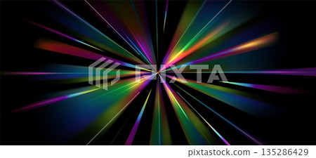Bright light burst flare effect on black Bright light burst flare effect on black 135286429