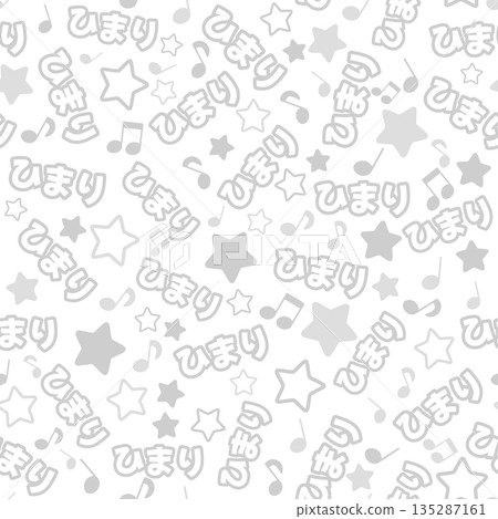 白色向日葵無縫圖案 白色向日葵無縫圖案 135287161