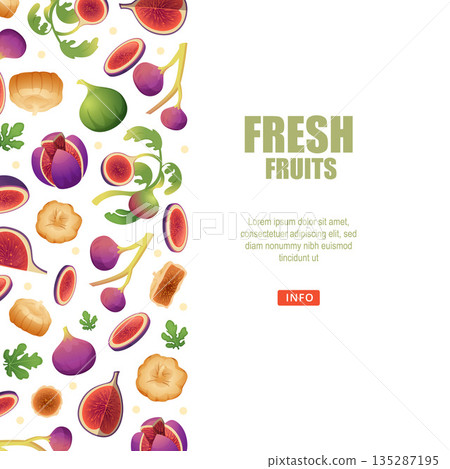 Fig tree. fresh healthy fruits background with fig tree plants Fig tree. fresh healthy fruits background with fig tree plants 135287195