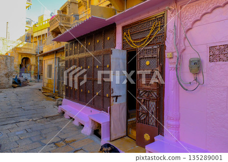 The streets of Jaisalmer, India The streets of Jaisalmer, India 135289001