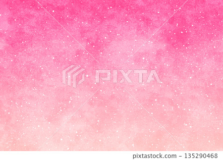 Background material_watercolor texture_pink 135290468