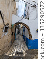 Narrow streets of medina, Bizerte, Tunisia 135290572