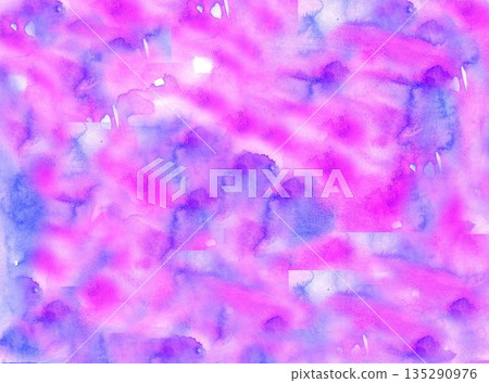Watercolor abstract pink  image for design 135290976