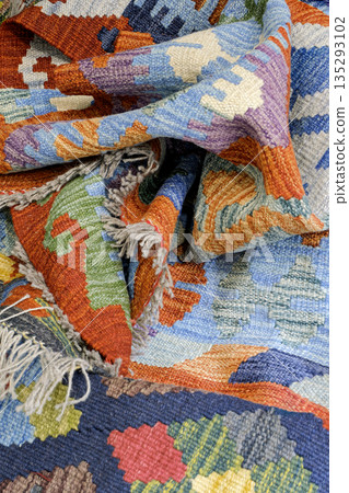 Group of assorted carpets and rugs of various sizes and colors 135293102