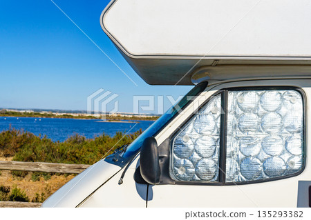 Camper with thermal screen blind Camper with thermal screen blind 135293382