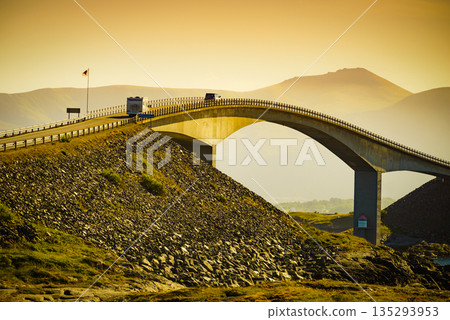 The Atlantic Road in Norway The Atlantic Road in Norway 135293953