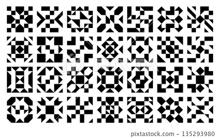 geometric, pattern, seamless 135293980