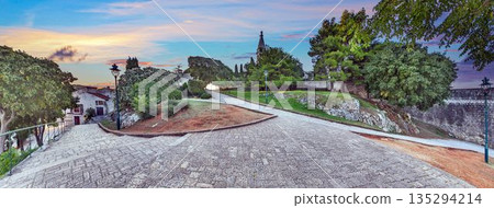 Rovinj historic park panorama Croatia Rovinj historic park panorama Croatia 135294214