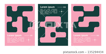 geometric, background, vector 135294434