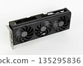 2,5 slot graphics card for creators and gamers for desktop PC, on white background 135295836