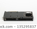 2,5 slot graphics card for creators and gamers for desktop PC, on white background 135295837