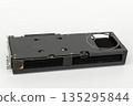 2,5 slot graphics card for creators and gamers for desktop PC, on white background 135295844