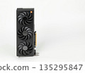 2,5 slot graphics card for creators and gamers for desktop PC, on white background 135295847