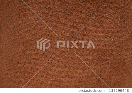 Brown Suede Fabric Textile Texture Background Brown Suede Fabric Textile Texture Background 135296448