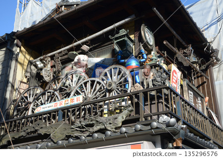 街角風景素描照片 135296576