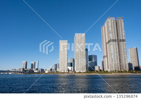 從豐洲往晴海方向的景色 從豐洲往晴海方向的景色 135296874