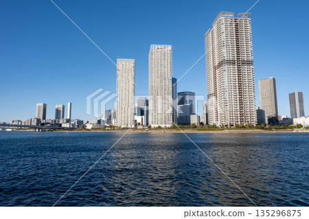 從豐洲往晴海方向的景色 從豐洲往晴海方向的景色 135296875