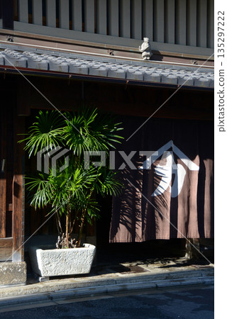 街角風景素描照片 135297222